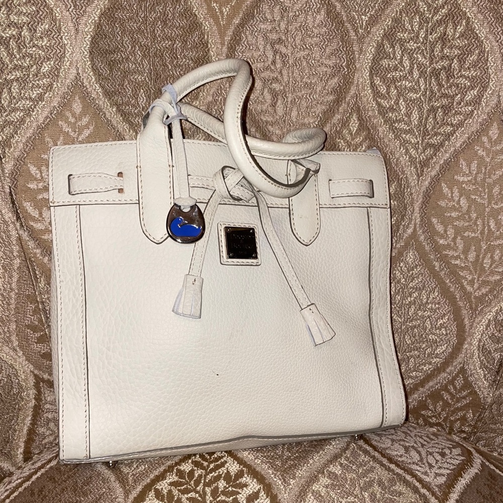 Dooney and Bourke White Leather Bag